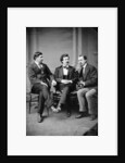 Mark Twain, George Alfred Townsend and David Gray, 1871 by American Photographer