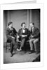 Mark Twain, George Alfred Townsend and David Gray, 1871 by American Photographer