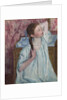 Girl Arranging Her Hair, 1886 by Mary Stevenson Cassatt