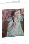 Girl Arranging Her Hair, 1886 by Mary Stevenson Cassatt