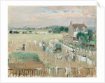 Hanging the Laundry out to Dry, 1875 by Berthe Morisot