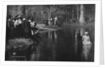 A Southern baptism, Aiken, 1900-06 by Detroit Publishing Co.