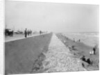 Seawall and beach, Galveston, Texas, 1910-20 by Detroit Publishing Co.