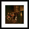 The Calling of St. Matthew, c.1598-1601 by Michelangelo Merisi da Caravaggio