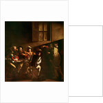 The Calling of St. Matthew, c.1598-1601 by Michelangelo Merisi da Caravaggio
