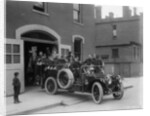 Packard fire squad in Detroit, 1911 by Detroit Publishing Co.