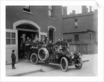 Packard fire squad in Detroit, 1911 by Detroit Publishing Co.