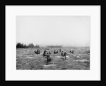 Indians fishing in the rapids, Sault Ste. Marie, Michigan, c.1900 by Detroit Publishing Co.