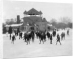Detroit, Michigan, skating at Belle Isle, c.1890-1910 by Detroit Publishing Co.
