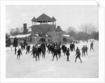 Detroit, Michigan, skating at Belle Isle, c.1890-1910 by Detroit Publishing Co.