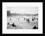 Skating in Central Park, New York, c.1900-06 by Detroit Publishing Co.