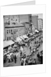 Jewish market on the East Side, New York, c.1890-1901 by Detroit Publishing Co.