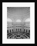 Reading Room rotunda, Library of Congress, Washington, D.C., c.1904 by Detroit Publishing Co.