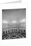 Reading Room rotunda, Library of Congress, Washington, D.C., c.1904 by Detroit Publishing Co.