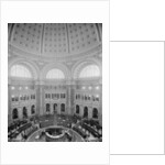 Reading Room rotunda, Library of Congress, Washington, D.C., c.1904 by Detroit Publishing Co.