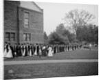 Seniors marching to chapel, Mt. Holyoke College, South Hadley, Massachusetts, c.1908 by Detroit Publishing Co.