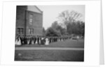 Seniors marching to chapel, Mt. Holyoke College, South Hadley, Massachusetts, c.1908 by Detroit Publishing Co.