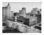 City Hall and Park, New York, c.1900 by Detroit Publishing Co.