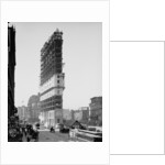 Times Building under construction, New York, N.Y., c.1903 by Detroit Publishing Co.