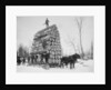 Logging a big load, Michigan, c.1880-99 by Detroit Publishing Co.