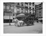A 5th Ave stage, New York, N.Y., c.1900-10 by Detroit Publishing Co.