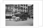 A 5th Ave stage, New York, N.Y., c.1900-10 by Detroit Publishing Co.