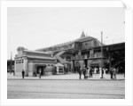 Atlantic Avenue, subway entrance, Brooklyn, N.Y., c.1910-20 by Detroit Publishing Co.