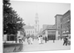 Park Street Church and Tremont Street mall, Boston, Massachusetts, c.1906 by Detroit Publishing Co.