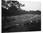 The Tennis courts, Central Park, New York, c.1904 by Detroit Publishing Co.
