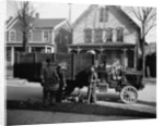 Coke delivery wagon and workers, Detroit City Gas Co., Michigan, 1900 by Detroit Publishing Co.