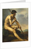 Nude Warrior with a Spear, c.1816 by Theodore Gericault