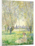 Woman seated under the Willows, 1880 by Claude Monet