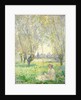 Woman seated under the Willows, 1880 by Claude Monet