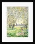 Woman seated under the Willows, 1880 by Claude Monet