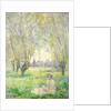Woman seated under the Willows, 1880 by Claude Monet