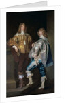 Lord John Stuart and his brother, Lord Bernard Stuart c.1638 by Anthony van Dyck