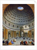 Interior of the Pantheon, Rome, c.1734 by Giovanni Paolo Pannini or Panini