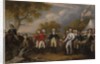 Battle of Saratoga, the British General John Burgoyne surrendering to the American General, Horatio Gates, October 17, 1777, c.1822-32 by John Trumbull