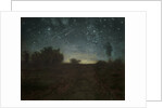 Starry Night, c.1850-65 by Jean-Francois Millet