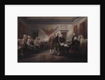 The Declaration of Independence, July 4, 1776, 1817 by John Trumbull