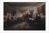 The Declaration of Independence, July 4, 1776, 1817 by John Trumbull