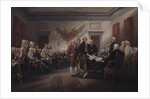 The Declaration of Independence, July 4, 1776, 1817 by John Trumbull