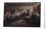 The Declaration of Independence, July 4, 1776, 1817 by John Trumbull