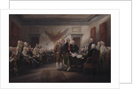 The Declaration of Independence, July 4, 1776, 1817 by John Trumbull