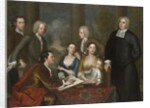 The Bermuda Group, Dean Berkeley and his Entourage, 1728, reworked 1739 by John Smibert