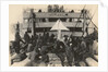Pioneer Infantry Battalion on the troop ship U.S.S. Philippine from Brest harbor, France, July 18, 1919 by American Photographer