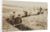 U.S. Marines in France Digging in, 1917-19 by American Photographer