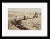 U.S. Marines in France Digging in, 1917-19 by American Photographer