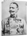 War Minister V. Krobatin, 1914 by Photographer Austrian