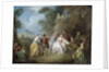 Courtly Scene in a Park, c.1730-35 by Jean-Baptiste Joseph Pater